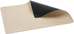 Bitz Terítő 46 x 33 cm, kétoldalas, 4 db szett, fekete / krém, PVC, Bitz (BITZ24285)