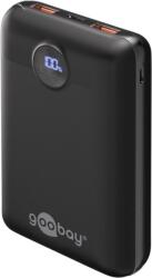 Goobay 65869 Powerbank Kompakt 20.000 mAh - Fekete (65869) (65869)