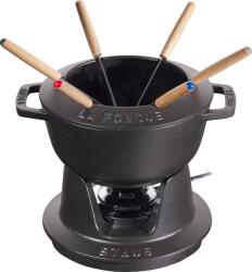 Staub Комплект за фондю Staub 18 см черен 10 части (40511-971-0)