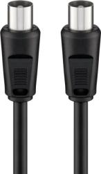 Goobay 68150 Koax antenna kábel 5m - Fekete (68150) (68150)