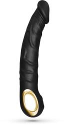Crushious Magnus Bend Vibrator Realist Flexibil Negru Forma Frumoasa si 10 Moduri Puternice de Vibratie Vibrator
