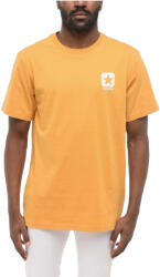 Converse Póló Converse Square Logo Minimal Tee, Narancssárga, Unisex XL narancssárga