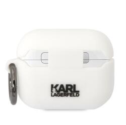 Karl Lagerfeld 3D Logo NFT Karl Head Apple Airpods Pro szillikon tok fehér (KLAPRUNIKH) (KLAPRUNIKH) (KLAPRUNIKH)