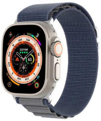 DUX DUCIS Apple Watch 42mm/ 44mm/ 45mm/ 49mm nejlon óraszíj kék