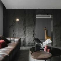  Archi Design, Space Black 3D PU falpanel, 5 cm vastag 120*60 cm I. o