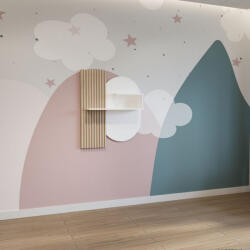 TODI falipolc Misty fehér - babycenter-online