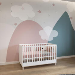  Todi kiságy Misty fehér átalakítható 70x140cm - babycenter-online
