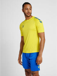 HUMMEL Póló Hmlcore Multisport Unisex felnőtt gyorsan száradó Hummel póló 2XL kék|sárga
