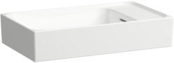 Laufen Meda porcelán kézmosó 60x35 cm túlfolyóval és csaplyuk nélkül, jobbos/fehér H8121130001091 (H8121130001091)