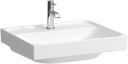 Laufen Meda porcelán mosdó 55x46 cm csaplyuk és túlfolyó nélkül, matt fehér H8101127571121 (H8101127571121)