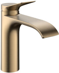 Hansgrohe Vivenis Egykaros mosdócsaptelep 110 hidegindítású, automata lefolyógarnitúrával, szálcsiszolt bronz 75023140 (75023140)