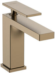 Hansgrohe Tecturis E mosdó csaptelep 110 automata lefolyógarnitúrával CoolStart, szálcsiszolt bronz 73018140 (73018140)