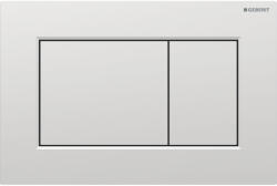 Geberit Sigma01 szögletes működtetőlap 2 mennyiséges öblítéshez, matt króm easy to clean bevonattal 115.660. JQ. 1 (115.660.JQ.1)