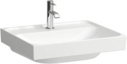 Laufen Meda porcelán mosdó 55x46 cm csaplyukkal és túlfolyó nélkül, LCC bevonattal, fehér H8101124001111 (H8101124001111)
