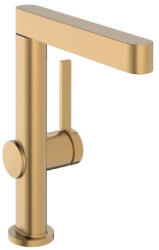 Hansgrohe Finoris mosdó csaptelep 230 kihúzható kifolyóval, lefolyógarnitúrával szálcsiszolt bronz 76063140 (76063140)