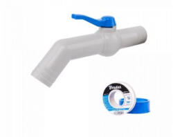 Kerti csap PP 45 KM 1' 20 cm (GTM451025) - platinashop