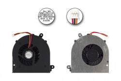 Panasonic Toshiba Satellite A500, A505, L525 (Intel) gyári új hűtő ventilátor, beszerelési lehetőséggel, (UDFLZP01C1N)