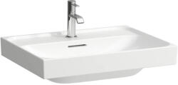 Laufen Meda porcelán mosdó csiszolt alsó felülettel 60x46 cm csaplyuk és túlfolyó nélkül, matt fehér H8161137571121 (H8161137571121)