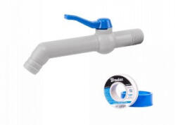  Kerti csap PP 45 KM 3/4 19 cm (GTM453419) - platinashop