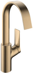 Hansgrohe Vivenis mosdócsaptelep elforgatható kifolyóval, lefolyógarnitúrával, szálcsiszolt bronz 75030140 (75030140)
