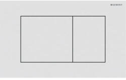 Geberit Sigma40 működtetőlap 2 mennyiséges öblítéshez, matt fehér easy-to-clean bevonattal 115.629. JT. 1 (115.629.JT.1)