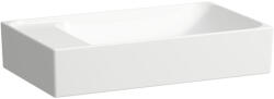 Laufen Meda porcelán kézmosó 60x35 cm csaplyuk és túlfolyó nélkül, balos/fehér H8121130001121 (H8121130001121)