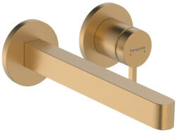 Hansgrohe Finoris egykaros falsík alatti mosdócsaptelep 22, 8 cm-es kifolyóval, szálcsiszolt bronz 76050140 (76050140)