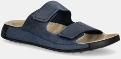Ecco nubuk papucs Cozmo 2-Strap sötétkék, férfi, 500904-02038 - sötétkék Férfi 44
