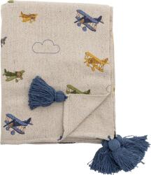 Bloomingville Cuvertură Plane 160 x 130 cm bej (82062743)