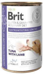 Brit GF Veterinary Diets Dog Can Gastrointestinal low-fat konzerv kutyáknak 400g - vetpluspatika