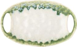 Bloomingville Platou pentru servire Prim 22 cm alb-verde (82061804) Tava
