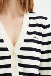 APC A. P. C. Памучна жилетка A. P. C. cardigan gaelle (COGDK.F22312)
