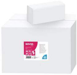 SOVIO Kéztörlő, V hajtogatott, 2 rétegű, 150 lap, 21x25 cm, SOVIO (KHH858)
