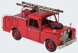  Fém tűzoltóautó AMC008