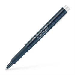 Faber-Castell Filctoll FABER Art and Graphic 1, 5mm Fehér, Száradás után a filctollrajzok elkenődés- és cseppállóak