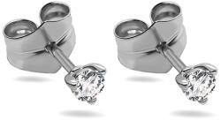 Heratis Forever Stekkeres fülbevaló lab-grown gyémánttal Brynn, fehérarany 9K ALLG001AHR