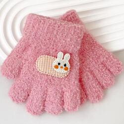 HARAHU MA-37680 gyerek kesztyű - Rózsaszín KP37680