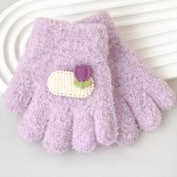 HARAHU MA-37677 gyerek kesztyű - Lila KP37677