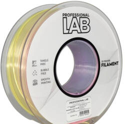PLA SILK SZIVÁRVÁNY SÁRGA-PINK-KÉK VILÁGOS ÁRNYALATOK filament - 1kg - átmérő 1, 75mm +/- 0, 03mm