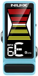 NUX NTU-3 FLOW TUNE MKII (BLUE) - Stompbox tuner w/ Compensated tuning mode (CPS) - NUX0015