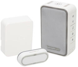Somogyi Elektronic Honeywell Home DC315SCVL vezeték nélküli csengő, vezetékes - vezeték nélküli átlakítóval, 150m hatótáv, 6 dallam, időzíthető némítás, LED jelzőfény, állítható hangerő, elemes tápellátás (DC315SCVL) - 
