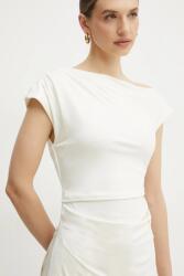HUGO BOSS felső bézs, női, sima, 50540862 - bézs S