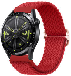 BSTRAP Elastic Nylon szíj Xiaomi Amazfit GTR Mini, red
