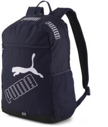 PUMA Phase II uniszex hátitáska 21L, peacoat-fehér-fekete, S22 (07729502)