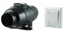 Vents TT-SILENTA-M 160 Hang- és hőszigetelt csőventilátor P2-10 2 fokozatú kapcsolóval - ventilatorwebaruhaz