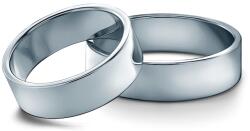 SAVICKI Verighete: platină, plate, 6 mm