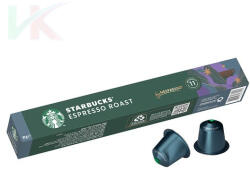 Starbucks Espresso Roast őrölt pörkölt kávé 10 kapszula 57 g