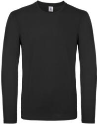 B&C Collection EXACT 150 unisex hosszú ujjú póló B03E, Black-XL (BB03E0309)