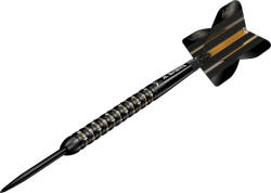 Mission Darts Dart szett Mission steel Mike De Decker fekete-arany PVD 22g, 95% wolfram