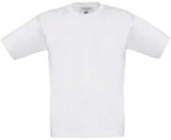 B&C Collection gyerek rövid ujjú, környakas póló B07, White-1/2 (BB070100)